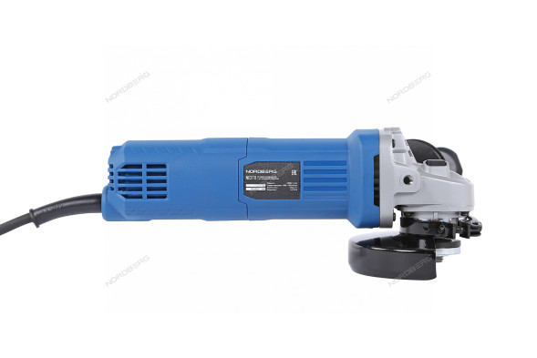 Угловая шлифмашина NORDBERG NE218 с регулировкой оборотов (125 мм, 1800 Вт)