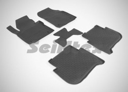 Коврики резиновые   VW Touran III с 2010 г.-  БОРТ