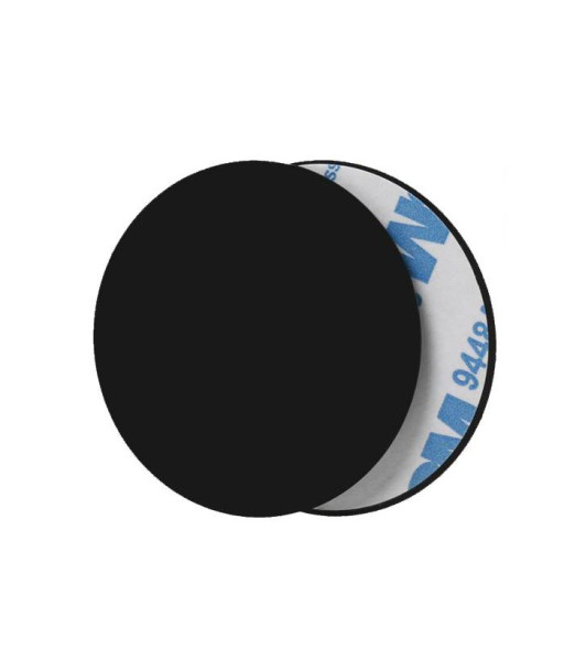 Диск для  магнитного держателя (метал)  круглый  Черный (1шт)