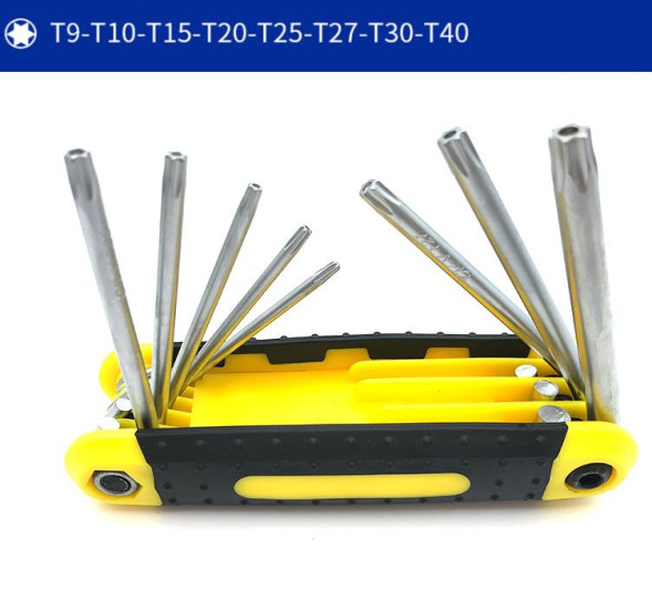 Набор складных TORX ключей 8шт