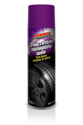 RW  Очиститель-полироль шин  650мл аэрозоль