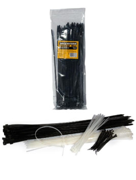 Хомуты пластик &quot;Nova Bright&quot;  250х2,5 черный (уп.25шт)