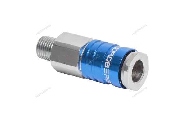 Разъем быстросъемный NORDBERG NPF22 (&quot;мама&quot; - резьба M1/4&quot;)