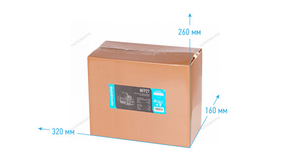 Двухступенчатый вакуумный насос NORDBERG NFP27 (70 л/мин)