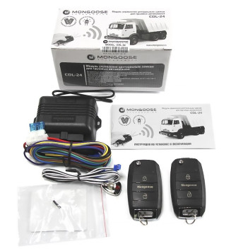 Модуль управления центральным замком Mongoose CDL 24 (грузовики) выкидной ключ