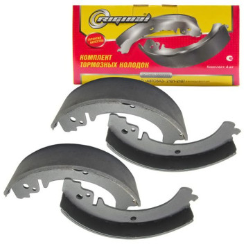 RG Колодка тормозная задняя (кт.4шт.) ВАЗ-2101,2105,2107,ВАЗ-2121