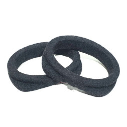 Подставки под колонки  ПОДИУМЫ  6" х 9" (со скосом , высота 2.5х5.4 см)  карпет Черный  (2 шт.)