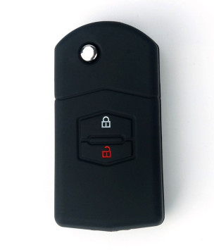 Чехол силиконовый для ключа зажигания MAZDA (две кнопки) №1