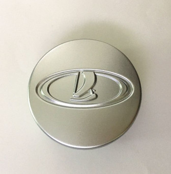 Заглушка (колпачок) на литой диск мод. LADA  серебро  ( D56)