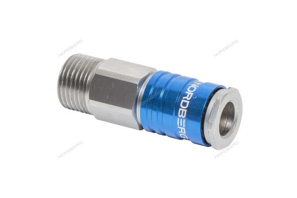 Разъем быстросъемный NORDBERG NPF24 (&quot;мама&quot; - резьба M1/2&quot;)