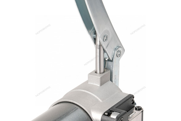 Шприц плунжерный NORDBERG NO2405 для густой смазки с быстросъёмным соединением головки на тубу (400 мл) 