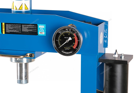 Напольный пресс NORDBERG N3620A ручной/пневмопривод