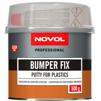 Шпатлёвка Novol BUMPER FIX 0,5кг (для ремонта пластиковых элементов)