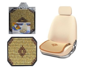 Накидка (коврик) на сидение "Nova Bright" массажная, бежевая