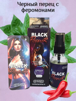 Осв.возд.  Соntact  ЁЛКА+СПРЕЙ  SEX  BLACK PEPPER &quot;Черный перец с феромонами&quot;