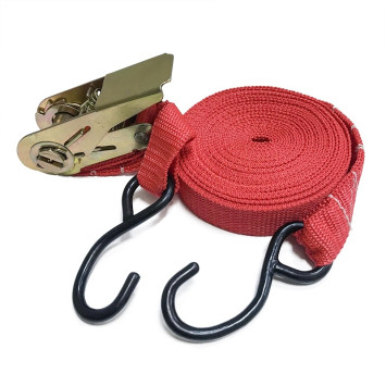 Стяжка груза  &quot;AVS&quot;  25мм х 4м  0.4т.  с фиксатором  1шт.