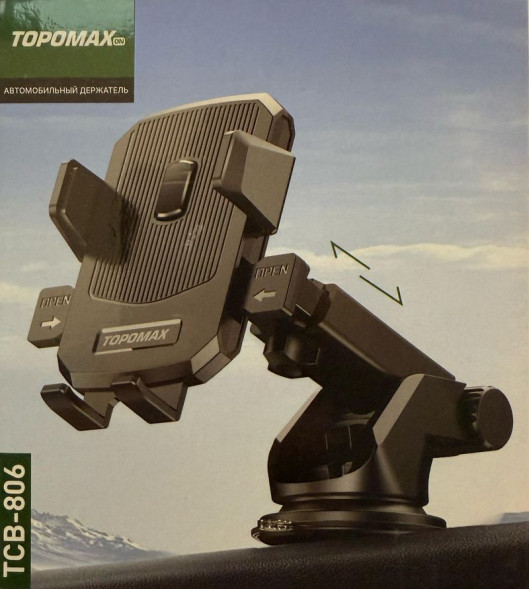 Держатель телефона  Topomax на длинной жесткой ножке TCP-806