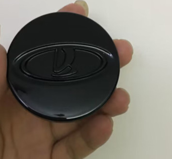 Заглушка (колпачок) на литой диск мод. LADA  черный  ( D56)