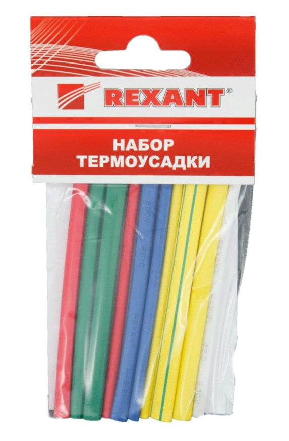 Набор термоусадочной трубки REXANT №1