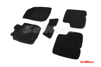 Коврики  Renault Duster 2010-2015г. /компл.5шт./осн.резин./ 3D