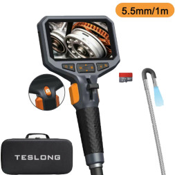 Видеоэндоскоп управляемый TESLONG TD450S55 (5.5 мм, 1 м, 1080P)