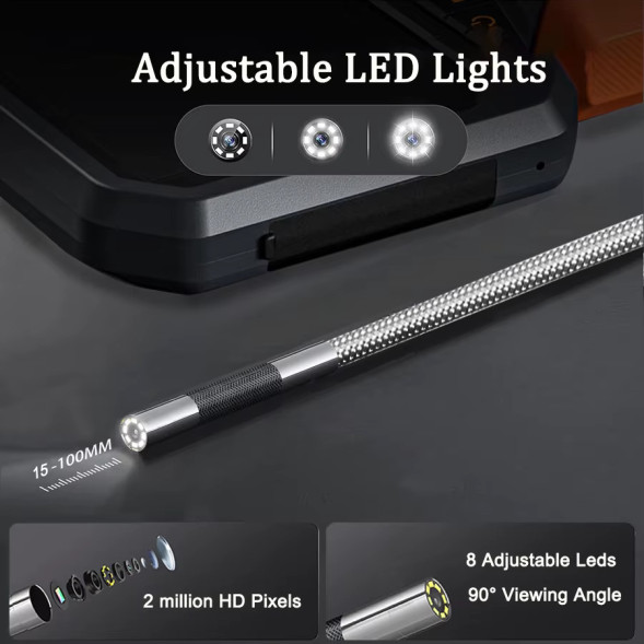 Видеоэндоскоп управляемый TESLONG TD450S55 (5.5 мм, 1 м, 1080P)