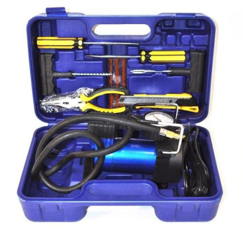 Компрессор АС 575 МА в КЕЙСЕ с набором инструментов