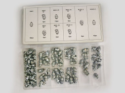 Набор пресс-маслёнок (9 видов:прямые,угловые 45*и 90* 110шт) (6030)