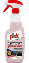 ATAS   PLAK KOKPIT 4R   750 ML - тригер.Полироль для пластика, глянец  (МОЛОЧКО)