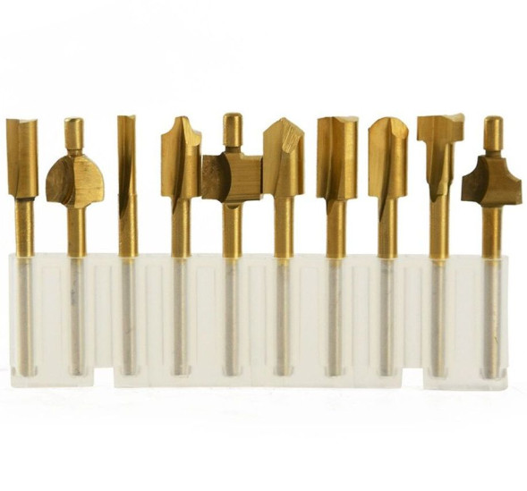 Набор фрез по дереву 10шт.