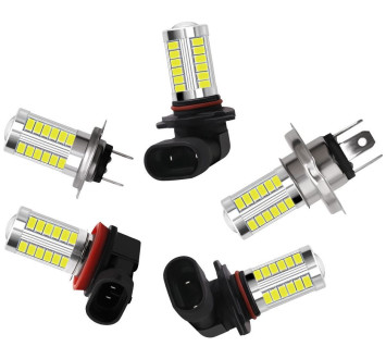 SOLAR  Свет-од  12V  H11/H8 33 SMD 5630  диодов, белая, 12V