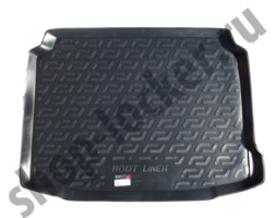 Коврик багажн.  Peugeot 308 НВ (13-)   (РЕЗИНА)