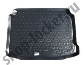 Коврик багажн.  Peugeot 308 НВ (13-)   (РЕЗИНА)