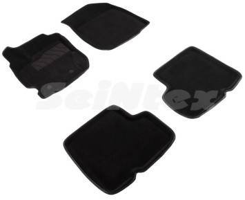 Коврики  Renault Duster с 2015г- /компл.5шт./осн.резин./ 3D
