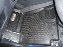 Коврики резиновые   KIA Cerato II 2009-2012г. тэп.корыто