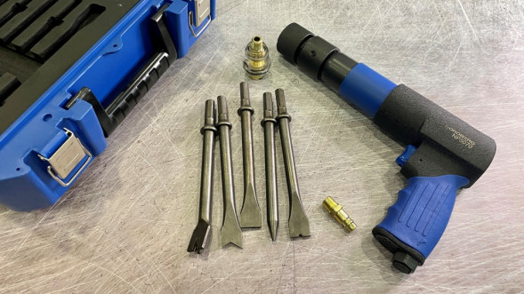 Пневмозубило NORDBERG NP5070K в кейсе (с комплектом насадок)