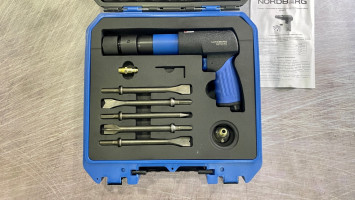 Пневмозубило NORDBERG NP5070K в кейсе (с комплектом насадок)