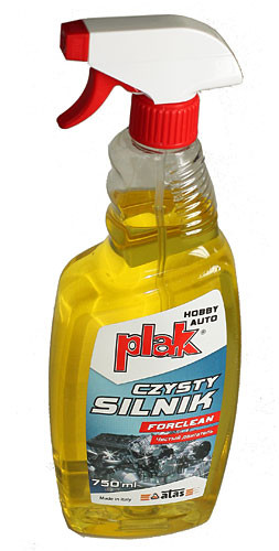 ATAS   FORCLEAN   750 ML - спрей. Наружный очиститель двигателя (быстро удаляет жир, масло с дв-ля)