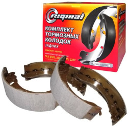 RG Колодка тормозная задняя (кт.4шт.)  Г-3302,3221,2217