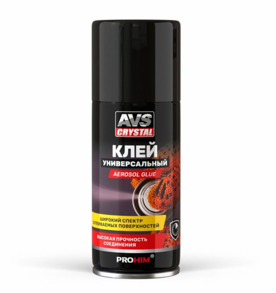 AVS  Клей универсальный (аэрозоль) 210 мл.