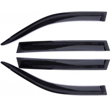 Дефлекторы стёкол  Honda CR-V IV  2013-2017г.  накладные  к-т 4 шт.