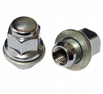 Гайка хром  M12x1.25мм закрытая, прижимная, хром