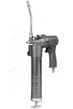 Шприц пневматический NORDBERG NO3402 для густой смазки с быстросъёмным соединением головки на тубу и поворотом рукоятки (400 мл) 