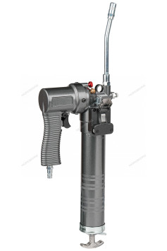 Шприц пневматический NORDBERG NO3402 для густой смазки с быстросъёмным соединением головки на тубу и поворотом рукоятки (400 мл) 