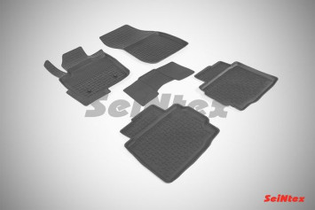 Коврики резиновые   Ford Mondeo V SD c 2015г.(передние) БОРТ