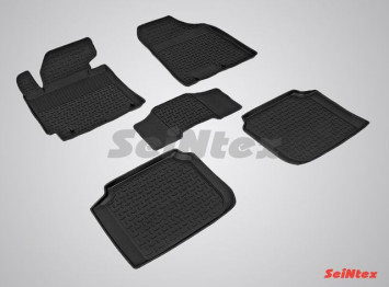 Коврики резиновые   KIA Cerato III SD 2013-2018г. БОРТ