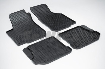 Коврики резиновые   Skoda Octavia I  A4 1997-2010г.  СЕТКА