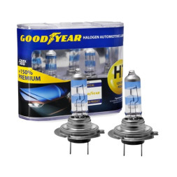 Автолампа GOODYEAR  12V  Н7  55W  PX26d  Premium+150%   (бокс к-т 2шт.)