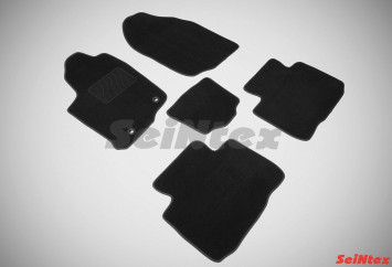 Коврики текстильн. Toyota RAV 4 IV 2013-2018г. /компл.5шт./осн.резин./ LUX