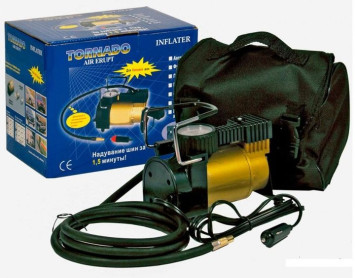 Компрессор АС 580 М TORNADO, металл. корпус, сумка